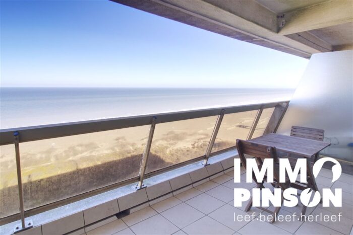 Appartement avec belle vue sur la mer à vendre à De Panne - Immo Pinson