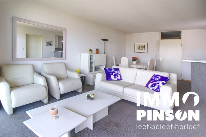 Mooi appartement met slaaphoek en slaapkamer. te koop in De Panne - Immo Pinson