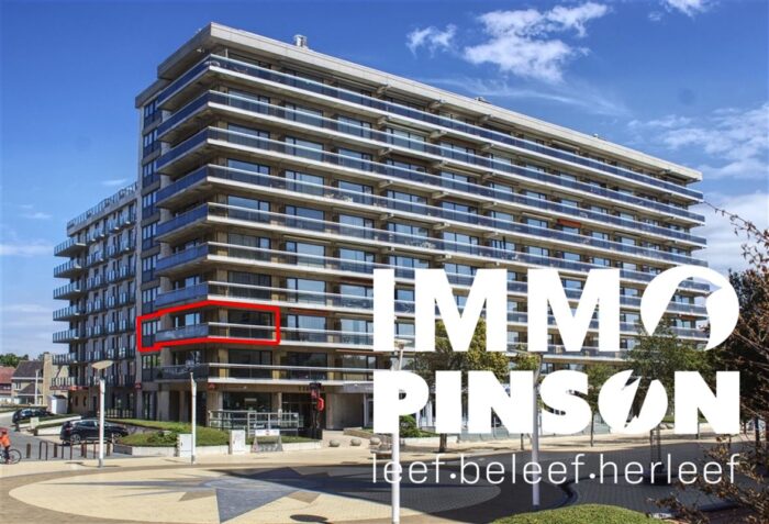 Ruim appartement met 2 slaapkamers te koop in De Panne - Immo Pinson