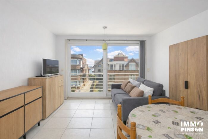 Zonnig appartement met een slaapkamer te huur in De Panne - Immo Pinson